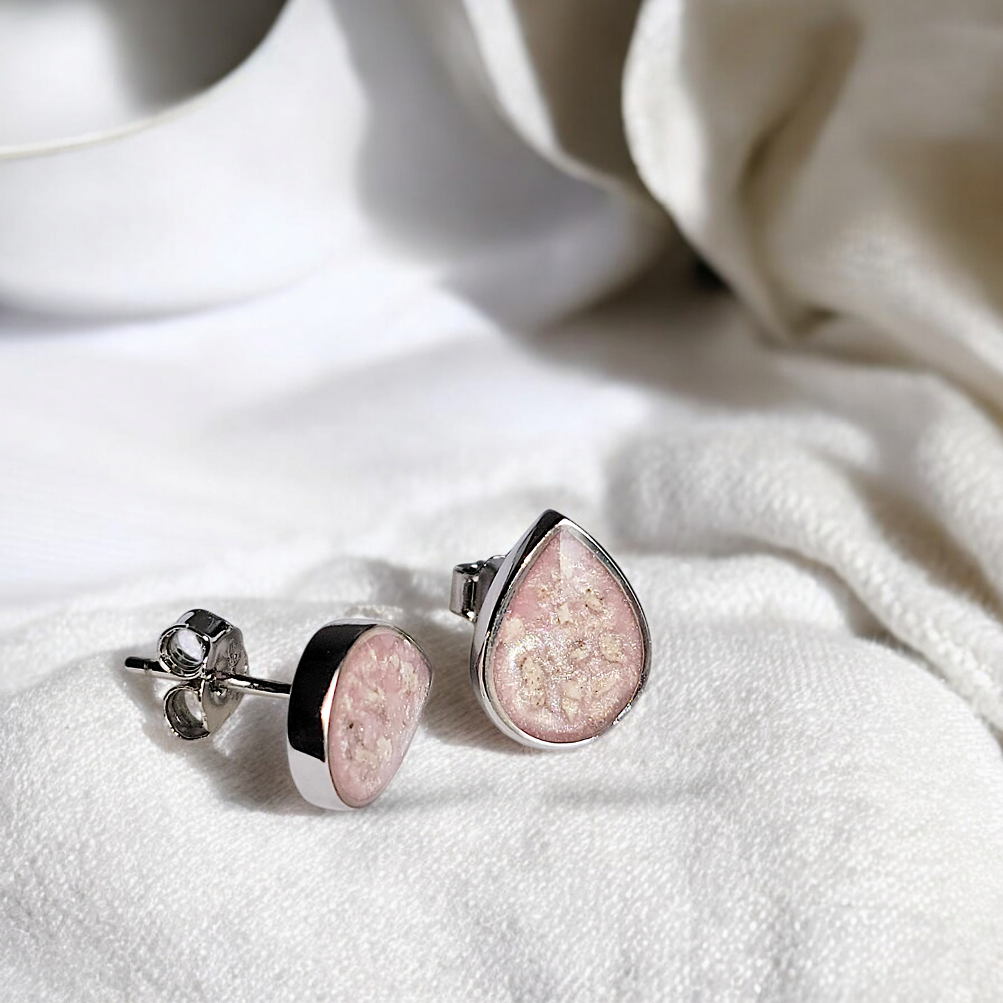 Milk Drop Earrings