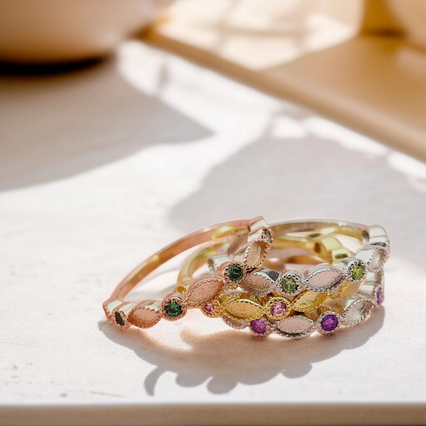 Eternity Half Band | Textured