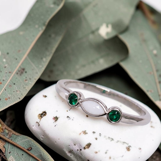 Unity Birthstone Ring