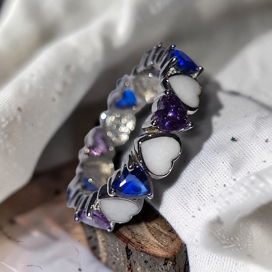 Heart Eternity Ring
