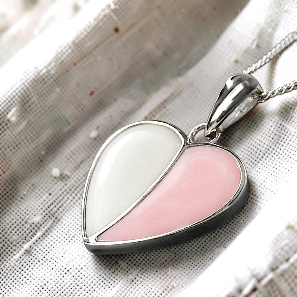 Split Heart Pendant