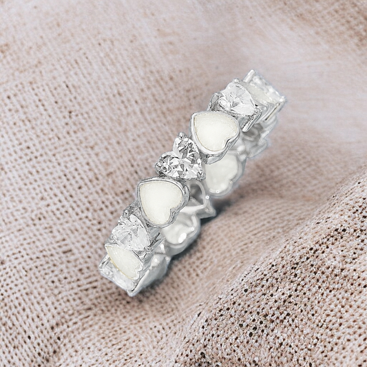 Heart Eternity Ring