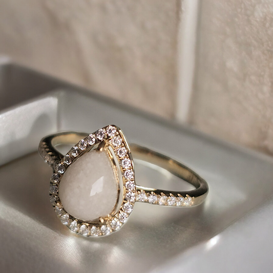 Drop Sparkle (Claw Setting)