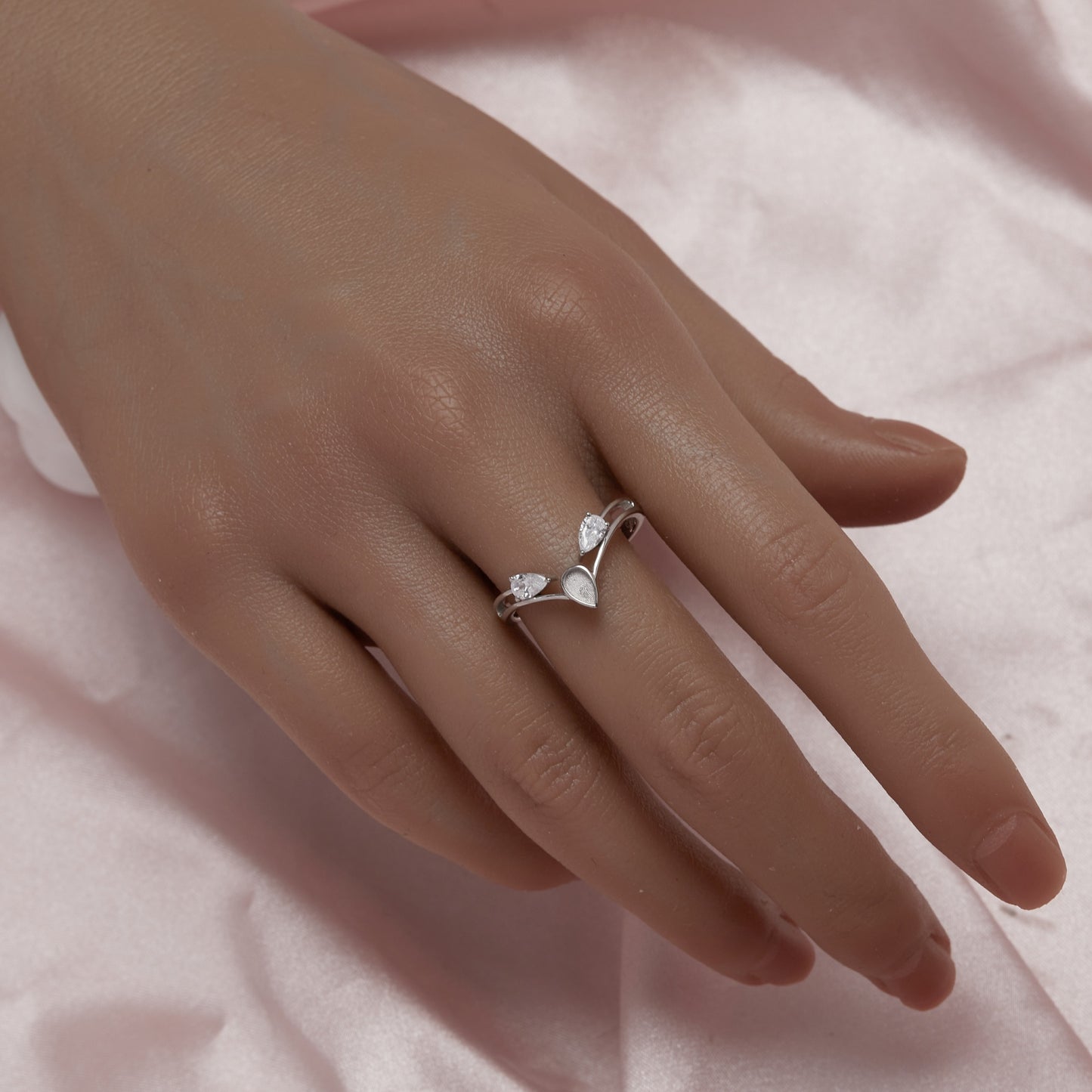 Trinity Birthstone Ring